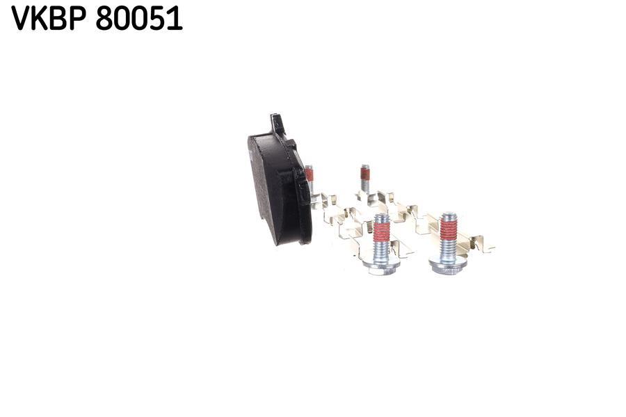 Jogo de 4 pastilhas de travão SKF ref. VKBP 80051